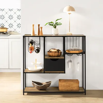 Produktbild von SoBuy FSB56-F Küchenregal Standregal Mikrowellenregal Küchenschrank