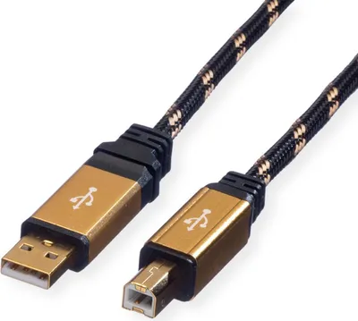 Image de ROLINE GOLD Câble USB 2.0, A - B, M/M 4,5 m