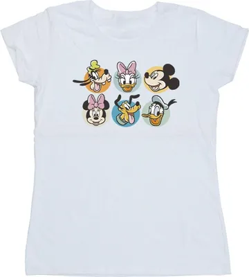 Zdjęcie produktu dla Disney – koszulka damska „Mickey Mouse and Friends” BI48824 (XXL) (biała)