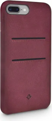 Immagine prodotto di Twelve south, Custodia in pelle rilassata per Apple iPhone 7Plus/8Plus Marsala, Rosso