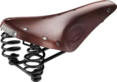 Image de Selles Vélo Brooks B396H00A07205 - Flyer - Antic Brown