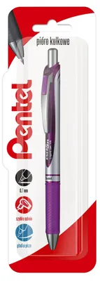 Productafbeelding van EnerGel BL77 balpen, 0,7 mm, paars, 1 stuk.