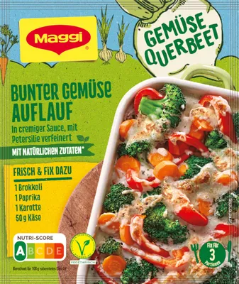 Immagine prodotto di Maggi Fix Gemüse Querbeet per casseruola colorata di verdure confezione da 51 g