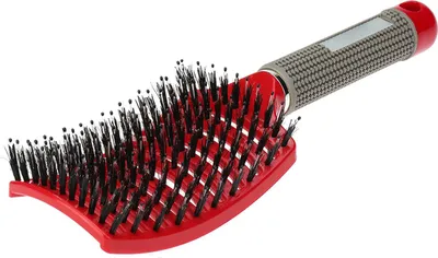 Produktbild von Nylon Detangle Haarbürste Haarkamm Frauen Haar Kopfhaut Massagekamm Nass-/Trockenhaarbürste für Friseursalon
