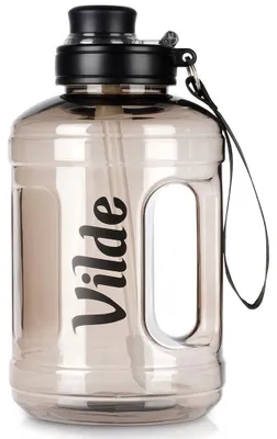 Obrázok produktu pre Čierna fľaša na vodu 1,6 l