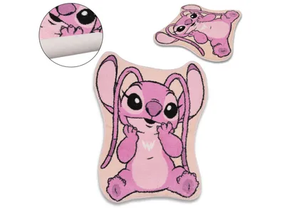 Obrázek produktu pro Disney Angel Stitch koberec, růžová 60x80cm
