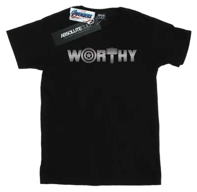 Zdjęcie produktu dla Marvel – koszulka męska „Avengers Endgame Worthy” BI9431 (XL) (czarna)