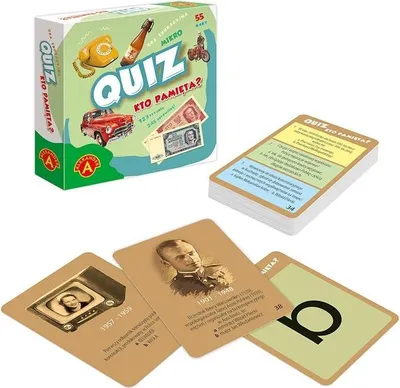 Immagine prodotto di ALEXANDER Quiz "Chi si ricorda?" gioco tascabile educativo 28669