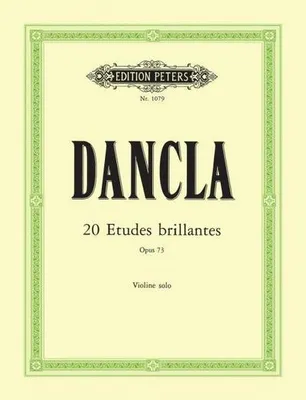 Produktbild von 20 Etudes brillantes (Violin), Op. 73