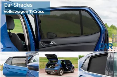 Produktbild von Car Shades Auto Sonnenschutz Frontscheibe FahrzeugHeckscheibe Schwarz 80cm