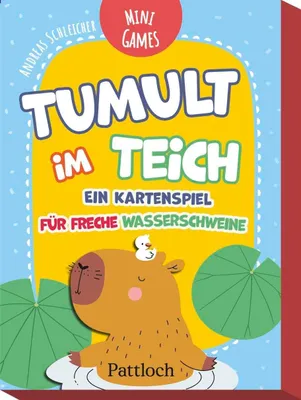 Produktbild von Mini Games Taktikspiel für 2 Spieler mit 14 Teichkarten und 2 Spielfiguren