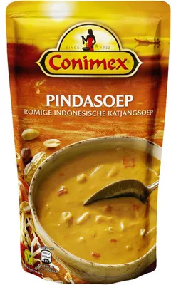 Produktbild von Conimex Romige Indonesische Pindasoep 570g – Cremige, würzige Erdnusssuppe