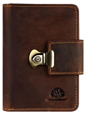 Produktbild von GREENBURRY Geldbörse Vintage Wallet RFID Brown braun