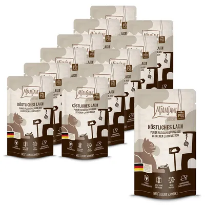 Productafbeelding van MjAMjAM 4260512870881, Volwassen dier, Elk ras, Lam, 125 g, Zonder granen