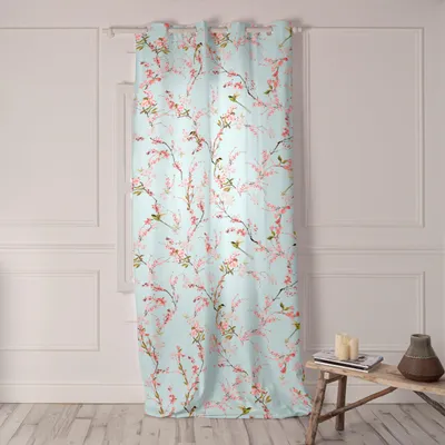 Image de Rideaux HappyFriday Chinoiserie multicolore asiatico/oriental 140 x 300 cm