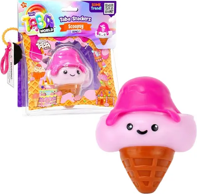 Productafbeelding van Bizak taba world stackers scoopsy ijs - 5-in-1 - Vanaf 5 jaar (64529104-2)