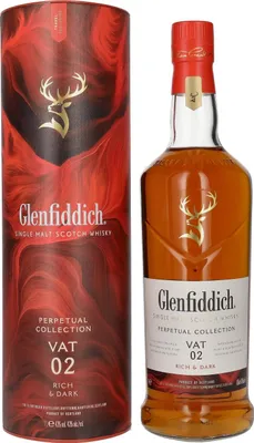 Produktbild von Glenfiddich Perpetual Collection Vat 02 Rich & Dark + Box 1000ml 43% Vol.