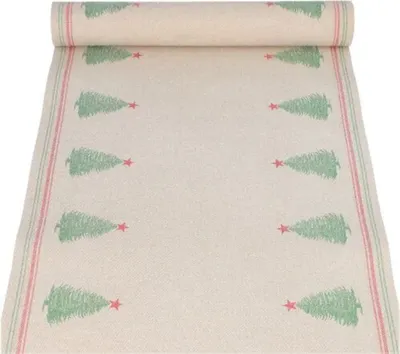 Obrázok produktu pre Papstar Tischläufer Royal Collection Vianočný stromček s hviezdou 3m x 40cm
