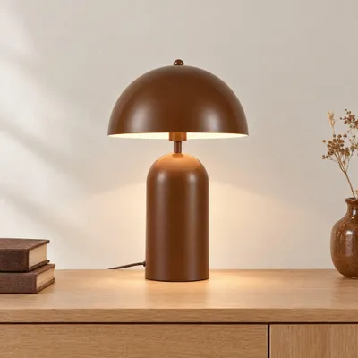 Produktbild von lusenz Tischlampe Asteri maronne s 25W E14 Metall IP20 Bronze