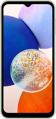 Produktbild von Samsung Galaxy A14 5G , 16,8 cm (6.6"), 1080 x 2408 Pixel, 4 GB, 64 GB, 50 MP, Hellgrün