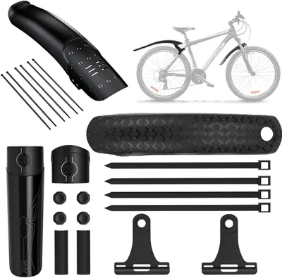 Produktbild von Fahrradschutzblech Set, wasserdicht, 1 Stücke, Kunststoff, für Mountainbikes