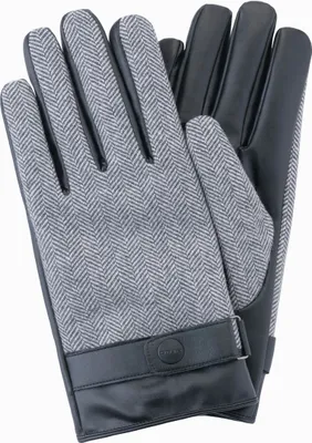 Immagine prodotto di Ombre Clothing Guanti da uomo Sanneh Grigio Melange Taglia unica