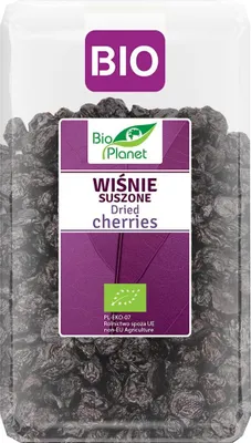 WIŚNIE SUSZONE BIO 1 kg - BIO PLANET