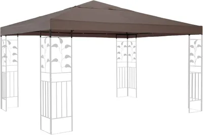 Produktbild von Pavillondach 3x3 m, taupe, 260 g/m², PVC beschichtet, Polyester, für Garten