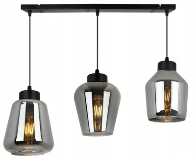 Produktbild von Moderne Pendelleuchte mit Glas Lampenschirm – Elegante Hängelampe Deckenlampe für Wohnzimmer und Esszimmer