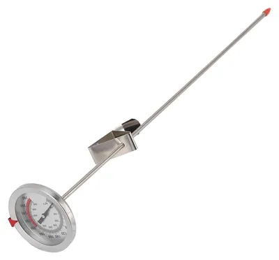 Image de Omgoods - Thermomètre à bonbons pour la cuisson et la friture - 40 cm, en acier inoxydable