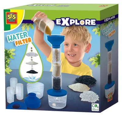 Produktbild von Kindernaturwissenschaft: Eigenen Wasserfilter bauen Set