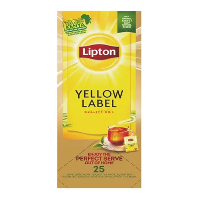 Produktbild von Lipton - Tee Lipton Yellow Label 25x1.5gr | Sich ein 25 -Stück schnappen
