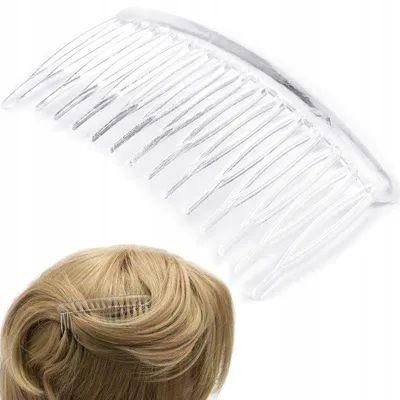 Produktbild von Transparenter Haarkamm Haarspange für festliche Frisuren