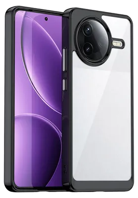 Immagine prodotto di Custodia Outer Space con telaio in gel per Xiaomi Poco F7 Ultra - Nero