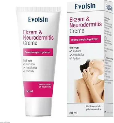 Produktbild von Evolsin Ekzem & Neurodermitis Creme 50 ml