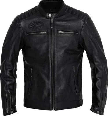 Produktbild von John Doe Dexter Motorrad Lederjacke, schwarz, S