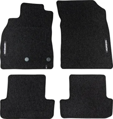Image de Tapis de Sol de Voiture pour Renault Megane III 2008-2016 Velours Noir 4Pcs