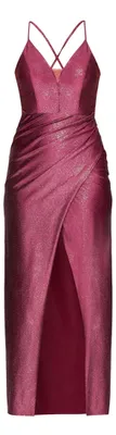 Produktbild von Vera Mont Kleid Lang ohne Arm 4892 Red/Grey 42