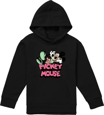 Produktbild von Disney - "Holiday" Hoodie zum Überziehen für Kinder TV23003 (152-158) (Schwarz)