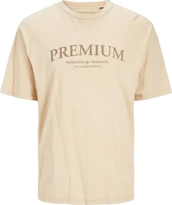 Produktbild von Jack & Jones Bluwinston Kurzarm-t-shirt Beige M Mann Beige M