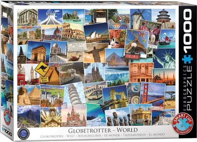 Produktbild von 1000 Teile Puzzle Traumziele der Welt