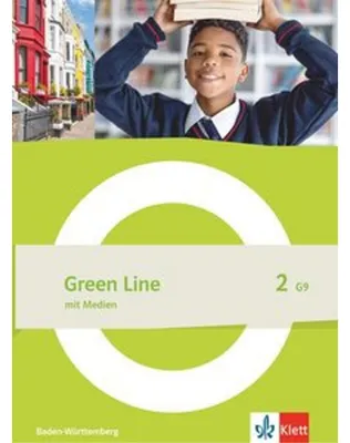 Obrázek produktu pro Green Line 2 G9. Schulbuch mit Medien (fester Einband) Klasse 6. Ausgabe Baden-Württemberg