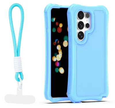 Obrázok produktu pre Ochranný obal Safepop s pútkom pre telefón Samsung Galaxy S26 Ultra, modrej farby