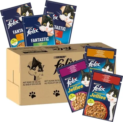 Immagine prodotto di Felix Fantastic Wiejskie Smaki karma dla kota 24 x 85 g