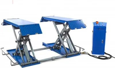 Produktbild von HBM 3 Tonnen Professionelle elektrische Autopolierbrücke, Polierbrücke, Reifenpolierbrücke