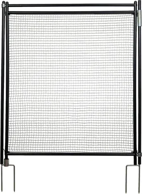 Produktbild von horizont Tor für Begrenzungszaun - 90 cm, ohne Stom - Gartenzaun Tor, Tür für Netze, Tor für Begrenzungszaun, ideal einsetzbar für Camping und Garten