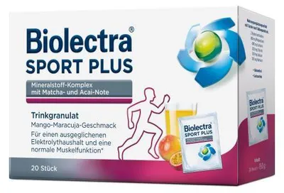 Obrázek produktu pro Biolectra Sport Plus Trinkgranulat 20X7,5 g