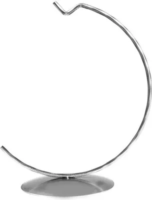 Produktbild von Dekolo Metallkugelständer Drahtständer Weihnachtsdekoration  Innendekoration Silber 12cm