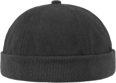 Productafbeelding van Dockerpet heren - 100% katoen - Havenmuts met klittenbandsluiting - One size (54-61 cm)