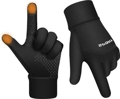 Produktbild von Winterhandschuhe für Damen und Herren für kalte Wetterbedingungen Fahrradhandschuhe mit Touchscreen-Funktion wasserdichte und warme Handschuhe